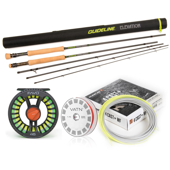 Guideline Elevation Outfit # 7 i gruppen Kombinasjoner / Fluefiske Kombinasjoner / Enhånds fluefiskesett hos Sportfiskeprylar.se (BUNDLE_105316P)