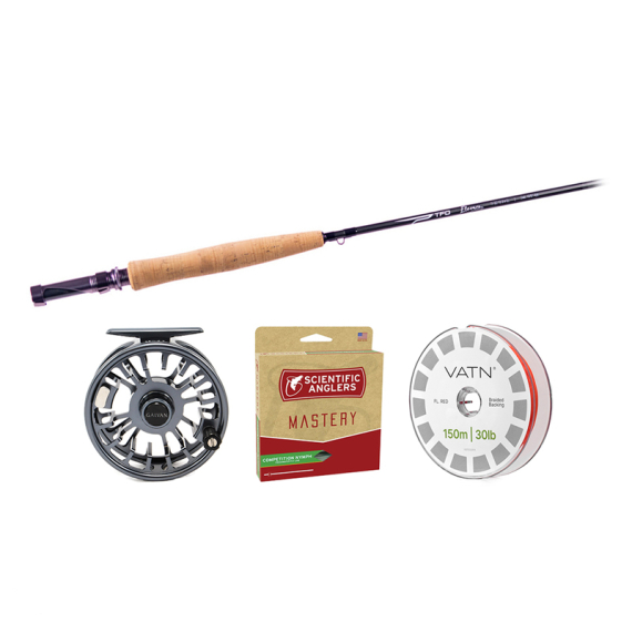 TFO Elevare Nymph Fly Combo - 10\' #4 i gruppen Kombinasjoner / Fluefiske Kombinasjoner / Enhånds fluefiskesett hos Sportfiskeprylar.se (BUNDLE_NFD9501-TF041104EL)