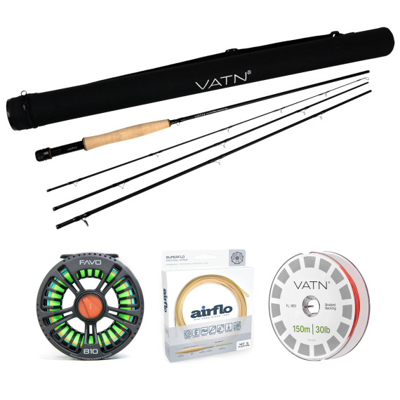 VATN M1 Ridge 2.0 Tactical Taper Combo - 9\' #5 i gruppen Kombinasjoner / Fluefiske Kombinasjoner / Enhånds fluefiskesett hos Sportfiskeprylar.se (BUNDLE_VATNST95AIRFLO)