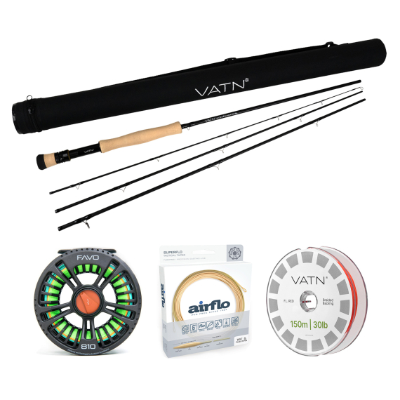 VATN M1 Ridge 2.0 Tactical Taper Combo - 9\' #7 i gruppen Kombinasjoner / Fluefiske Kombinasjoner / Enhånds fluefiskesett hos Sportfiskeprylar.se (BUNDLE_VATNST97AIRFLO)