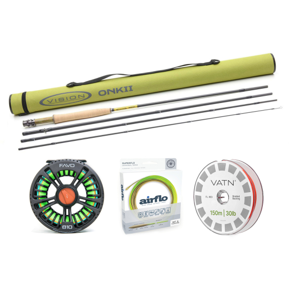 Vision ONKII Universal Taper Combo - 9\' #5 i gruppen Kombinasjoner / Fluefiske Kombinasjoner / Enhånds fluefiskesett hos Sportfiskeprylar.se (BUNDLE_VOI4905AIRFLO)