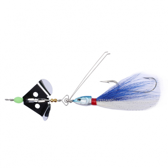 Wiggbuzz Buzzer - Blue/White i gruppen Sluker / Spinnerbaits hos Sportfiskeprylar.se (BUZ6)