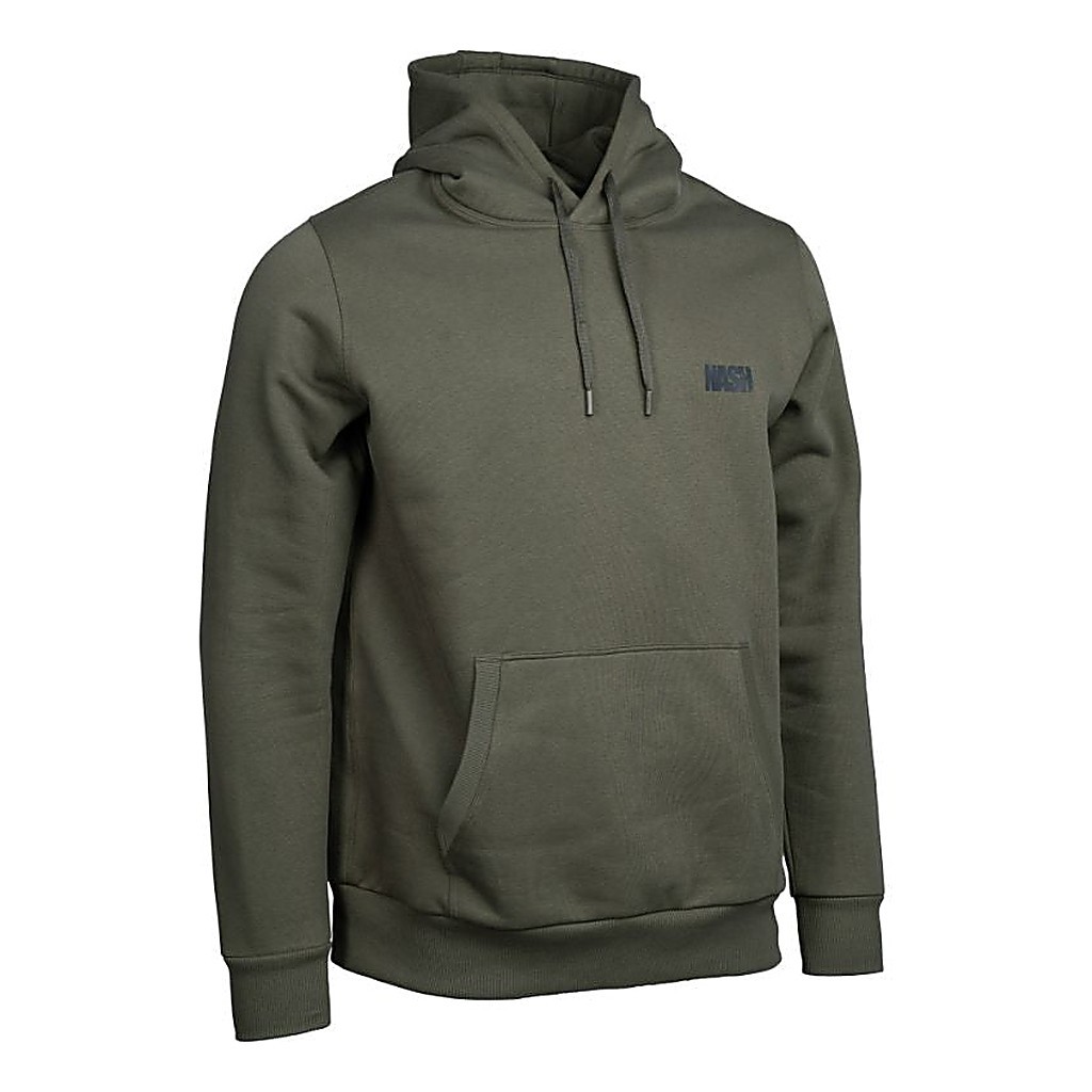 Nash Make It Happen Carp Logo Hoody Green i gruppen Klær Og Fottøy / Klær / Gensere / Hettegensere hos Sportfiskeprylar.se (C2252r)