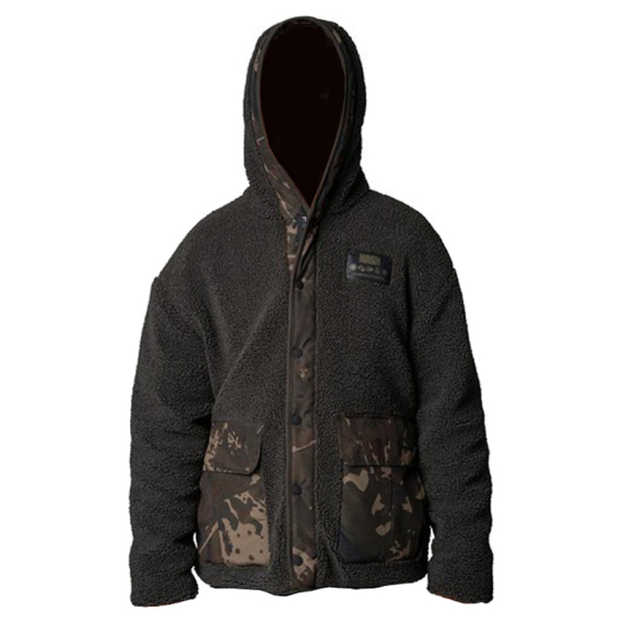 Nash ZT Sherpa Fleece Hoody i gruppen Klær Og Fottøy / Klær / Gensere / Fleecegenser hos Sportfiskeprylar.se (C6450r)