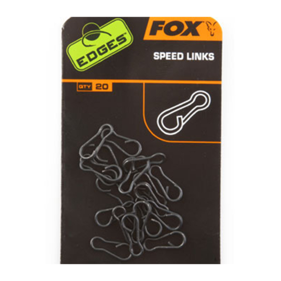 Fox Edges Speed Links 20-pack i gruppen Kroker Og Terminal Takkel / Rigg Tilbehør / Annet Rig Tilbehør hos Sportfiskeprylar.se (CAC532)