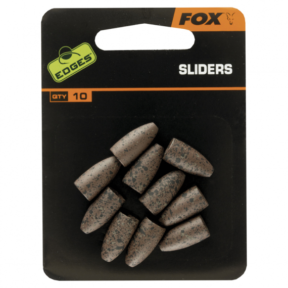 Fox Edges Sliders (10-pack) i gruppen Kroker Og Terminal Takkel / Søkker Og Lodd / Bullet Søkker hos Sportfiskeprylar.se (CAC537)