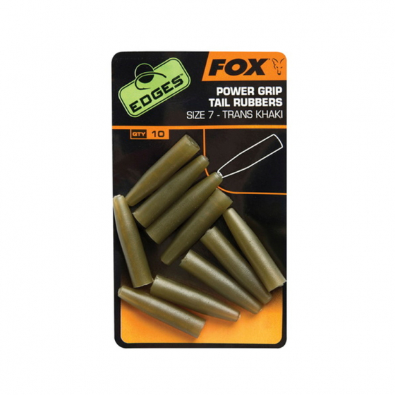 Fox Edges Surefit Tail Rubbers Size 7, 10-pack i gruppen Kroker Og Terminal Takkel / Rigg Tilbehør / Krympeslange Og Tuber hos Sportfiskeprylar.se (CAC637)