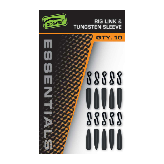 Fox Edges Rig Link and Tungsten Sleeve 10-pack i gruppen Kroker Og Terminal Takkel / Rigg Tilbehør / Annet Rig Tilbehør hos Sportfiskeprylar.se (CAC880)