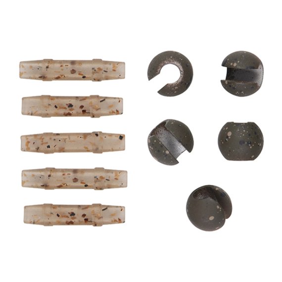 Fox Edges Tubing Tungsten Heli Bead Kit 5pcs i gruppen Kroker Og Terminal Takkel / Rigg Tilbehør / Annet Rig Tilbehør hos Sportfiskeprylar.se (CAC942)