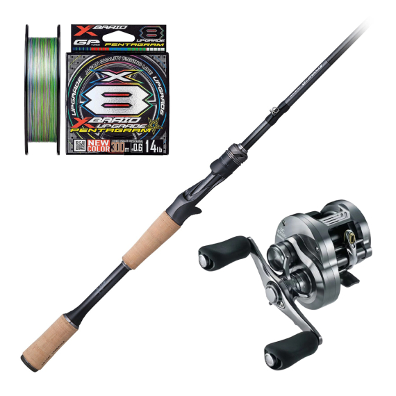 Jackall X Shimano Poison Glorious & Conquest DC Combo 6\'10\'\' 7-21g i gruppen Kombinasjoner / Kaste Kombinasjoner / Kastesett Abbor hos Sportfiskeprylar.se (CALCUTTAGLORIOUSSET)