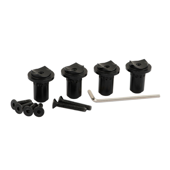 Fox Black Label QR Conversion Kit i gruppen Utstyr Og Tilbehør / Rod Pods, Rod Rests & Banksticks / Stage Stands, Adaptere Og Tilbehør hos Sportfiskeprylar.se (CBB029)