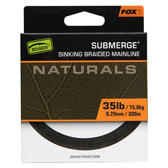 Fox Edges Submerge Sinking Braided Mainline, 0,20mm - 300m i gruppen Snører / Multifilament hos Sportfiskeprylar.se (CBL024)