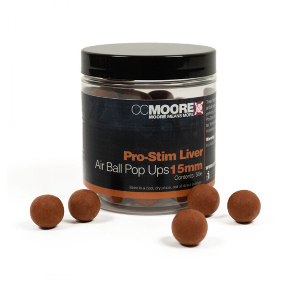 CC Moore Pro-Stim Liver Air Ball Pop Ups i gruppen Sluker / Boilies Og Grunnfõr / Popups & Wafters hos Sportfiskeprylar.se (CCM-90541r)