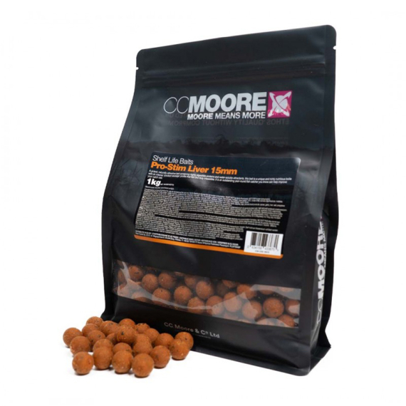 CC Moore Pro Stim Liver Boilies - 1kg i gruppen Fiskemetoder / Specimenfiske / Boilies Og Grunnfõr / Boilies hos Sportfiskeprylar.se (CCM-90816r)