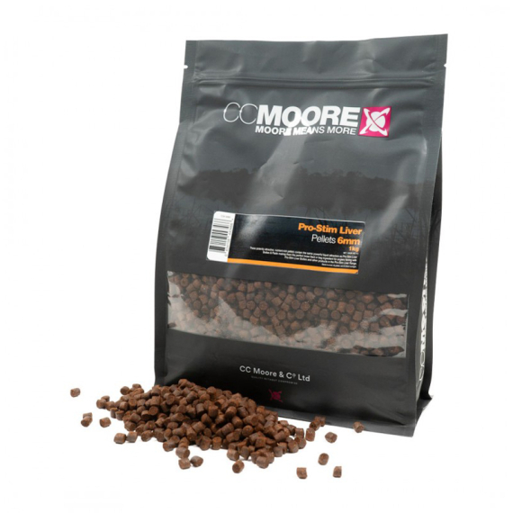 CC Moore Pro-Stim Liver Pellets i gruppen Sluker / Boilies Og Grunnfõr / Pellets hos Sportfiskeprylar.se (CCM-90893r)