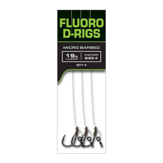 Fox Carp Ready Rigs Fluoro D-Rig i gruppen Kroker Og Terminal Takkel / Ferdiglagde Rigger hos Sportfiskeprylar.se (CCR204r)