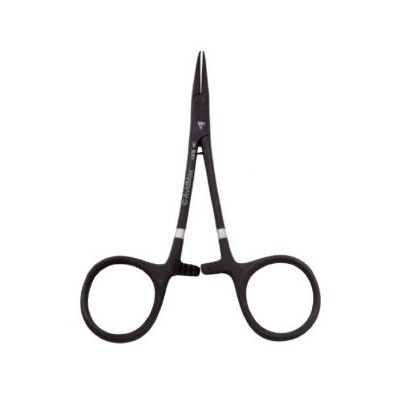 Dr Slick Spring Creek Clamp Black Curved i gruppen Utstyr Og Tilbehør / Tenger Og Sakser / Forceps hos Sportfiskeprylar.se (CCX5B)