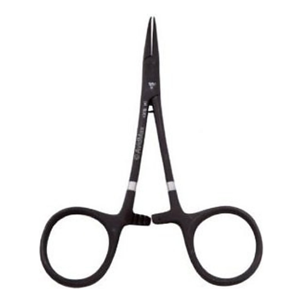 Dr Slick Spring Creek Clamp Black Curved i gruppen Utstyr Og Tilbehør / Tenger Og Sakser / Forceps hos Sportfiskeprylar.se (CCX5B)
