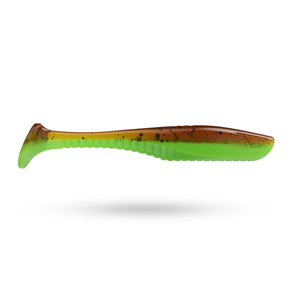Capt\'n Greenfin Paddle Tail i gruppen Sluker / Softbaits / Abbor Softbaits Og Gjørs Softbaits hos Sportfiskeprylar.se (CG-1051r)