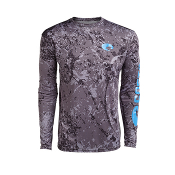 Costa Technical Hexo Camo Gray i gruppen Klær Og Fottøy / Klær / Gensere hos Sportfiskeprylar.se (CO-TECHHEXOr)