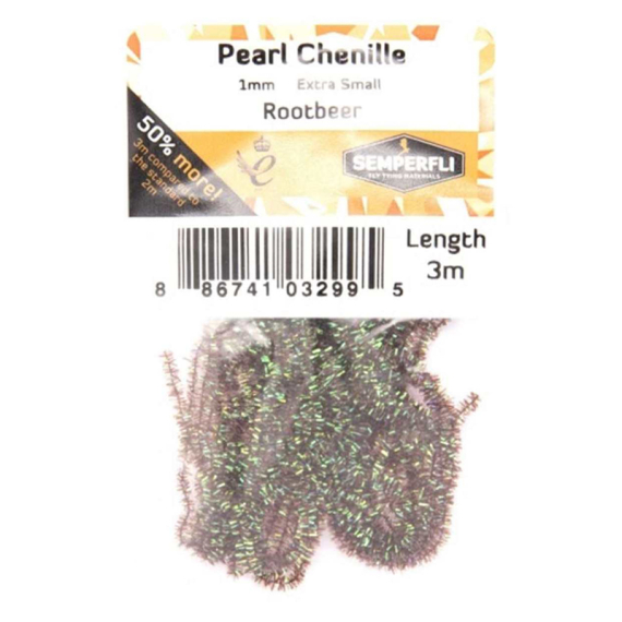 Semperfli Pearl Chenille 1mm - Rootbeer i gruppen Kroker Og Terminal Takkel / Flue Binding / Fluebindingsmateriale / Yarn Og Chenille hos Sportfiskeprylar.se (CPSC001RBR)