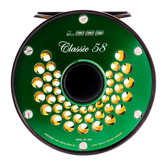 Loop Classic Reel Ported Verdant i gruppen Sneller / Fluesneller Og Ekstra Spoler / Fluesneller hos Sportfiskeprylar.se (CRG5-8PLr)
