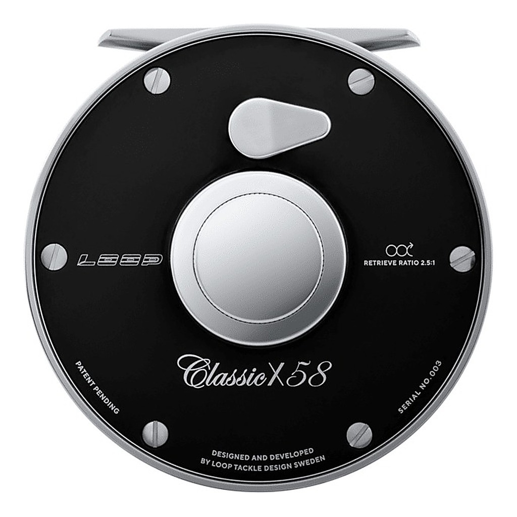 Loop Classic X Reel Black i gruppen Sneller / Fluesneller Og Ekstra Spoler / Fluesneller hos Sportfiskeprylar.se (CRXB5-8Lr)