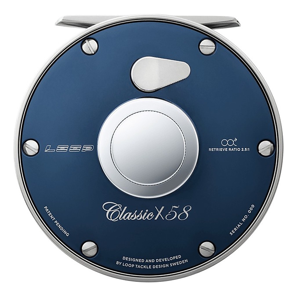 Loop Classic X Reel Nordic Blue i gruppen Sneller / Fluesneller Og Ekstra Spoler / Fluesneller hos Sportfiskeprylar.se (CRXNB5-8Lr)