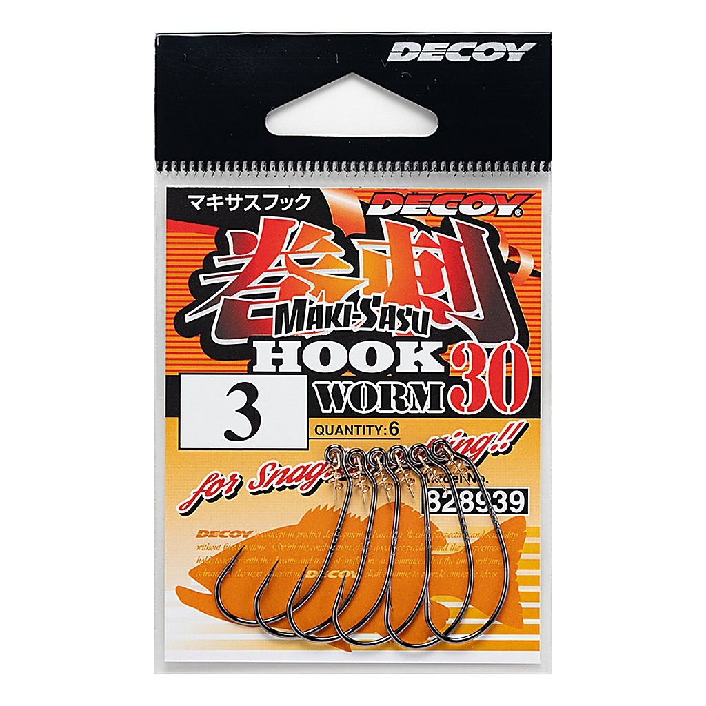 Decoy Worm30 Makisasu i gruppen Kroker Og Terminal Takkel / Kroker / Offset Kroker hos Sportfiskeprylar.se (D829035r)