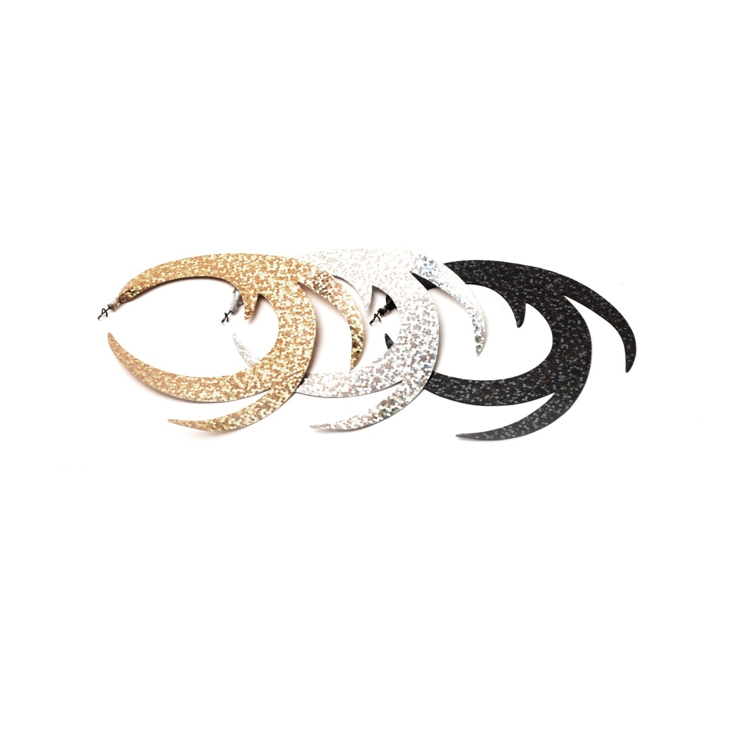 Ready to go Dragontails XL 3-pack Gold/Silver/Black i gruppen Kroker Og Terminal Takkel / Flue Binding / Fluebindingsmateriale / Ekstra Haler hos Sportfiskeprylar.se (DD-D10)
