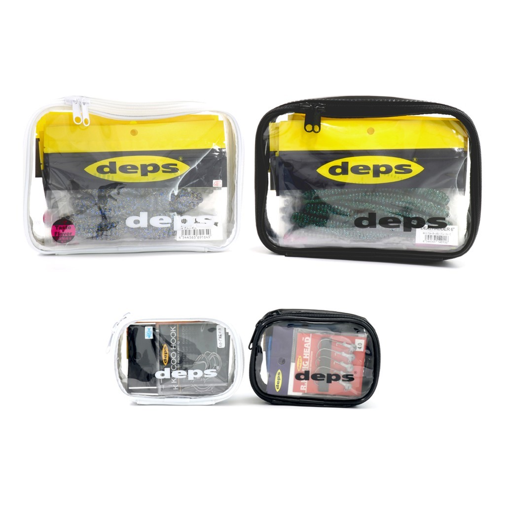 Deps Multi Pouch White - L i gruppen Oppbevaring / Takkelmapper / Utstyrsbag hos Sportfiskeprylar.se (DE004777)