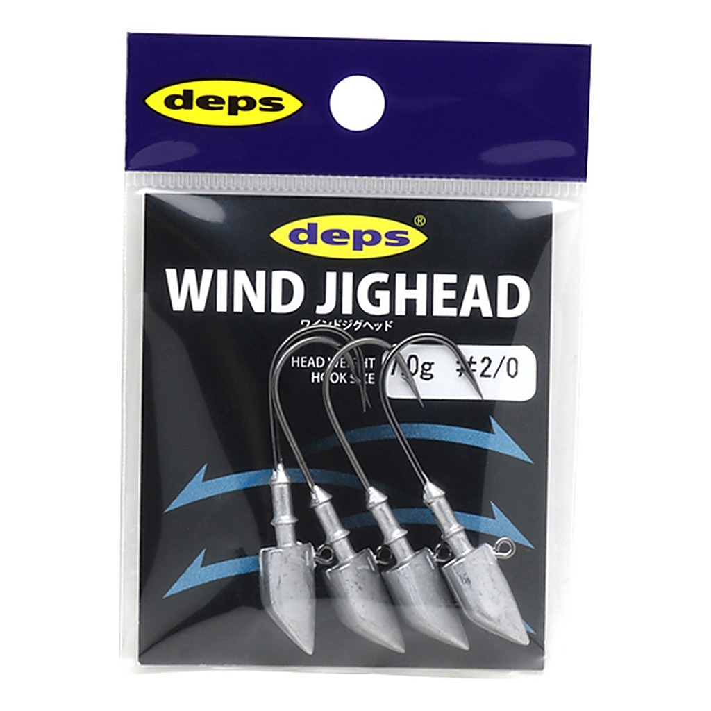 Deps Wind Jig Head i gruppen Kroker Og Terminal Takkel / Jigghode / Bullet Jigghode hos Sportfiskeprylar.se (DE709207r)