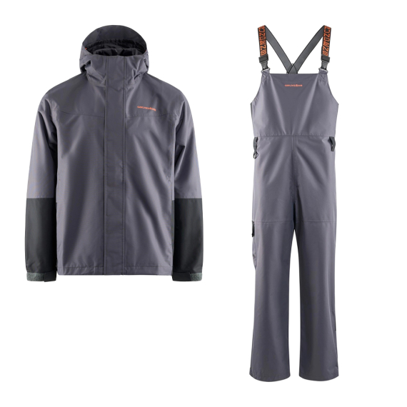 Grundéns Men\'s Deepwater 2L Fishing Jacket & Bib Set Anchor i gruppen Klær Og Fottøy / Klær / Fiskedress hos Sportfiskeprylar.se (DEEPWATERANCHORSET)