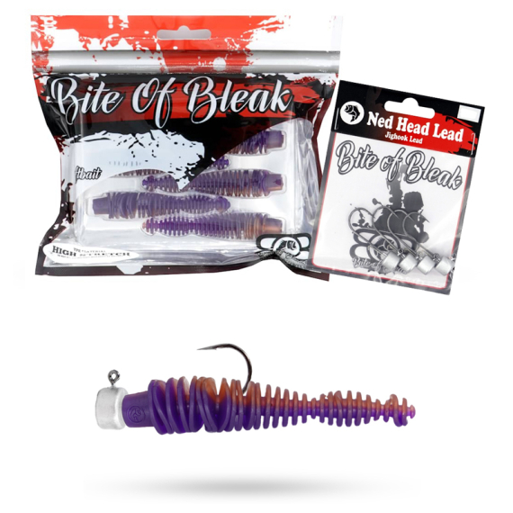 Bite Of Bleak DFC Worm Ned Bundle i gruppen Sluker / Sluksett / Abbor Baitssett hos Sportfiskeprylar.se (DFCNEDSET)