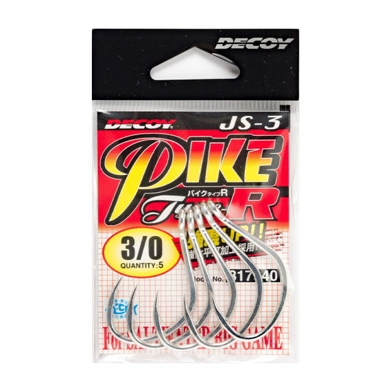Decoy JS-3 Pike Type R i gruppen Kroker Og Terminal Takkel / Kroker / Singelkroker hos Sportfiskeprylar.se (DJS310r)