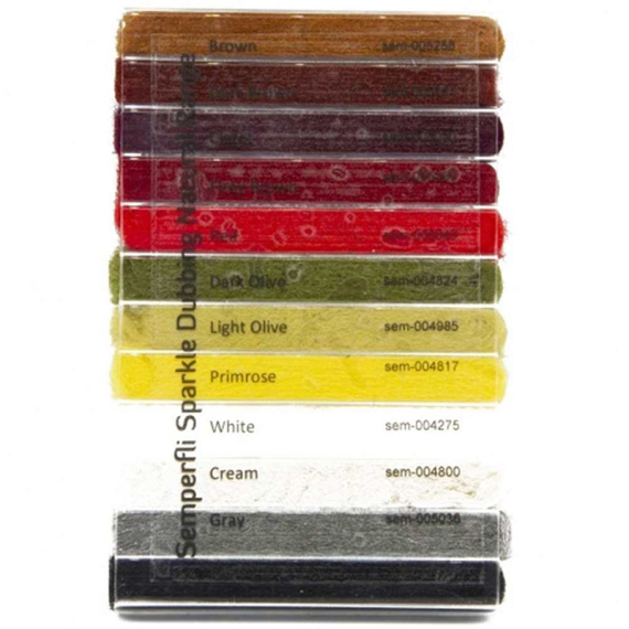 Semperfli Sparkle Dubbing Dispenser i gruppen Kroker Og Terminal Takkel / Flue Binding / Fluebindingsmateriale / Dubbing hos Sportfiskeprylar.se (DSKD012MIX)