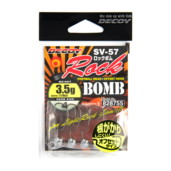 Decoy SV-57 Rock Bomb i gruppen Kroker Og Terminal Takkel / Jigghode hos Sportfiskeprylar.se (DSV57235r)