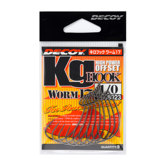 Decoy Worm 17kg Hook i gruppen Kroker Og Terminal Takkel / Kroker / Offset Kroker hos Sportfiskeprylar.se (DW17KG1r)