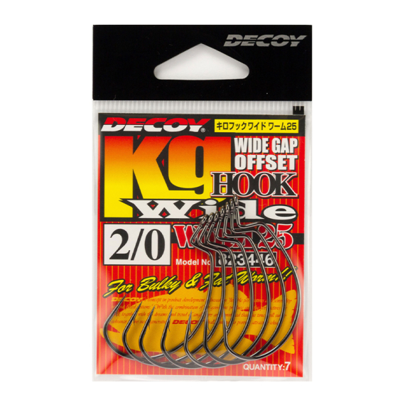 Decoy Worm 25kg Hook Wide (7st) i gruppen Kroker Og Terminal Takkel / Kroker / Offset Kroker hos Sportfiskeprylar.se (DW25W20r)