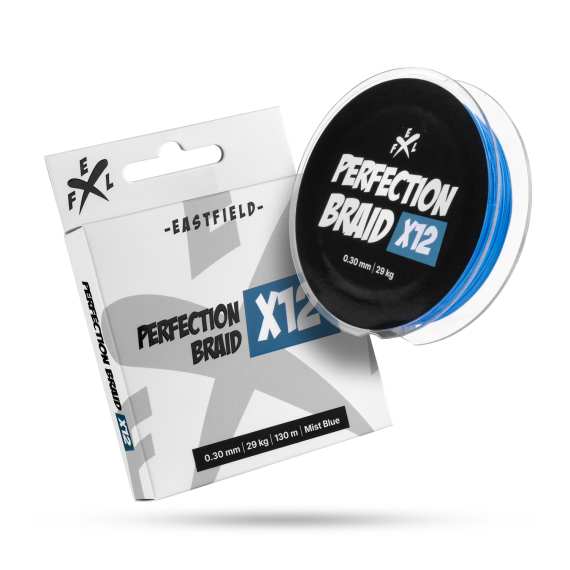 Eastfield Perfection Braid X12 Mist Blue 130m i gruppen Snører / Multifilament hos Sportfiskeprylar.se (EFL-PB12MB10r)