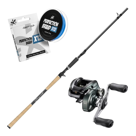Eastfield Slingshot V2 Casting Combo 7\'9\'\' 40-110g V2 i gruppen Kombinasjoner / Kaste Kombinasjoner / Spinnfiskesett Gjedde hos Sportfiskeprylar.se (EFLSLINGSHOTCOMBO)