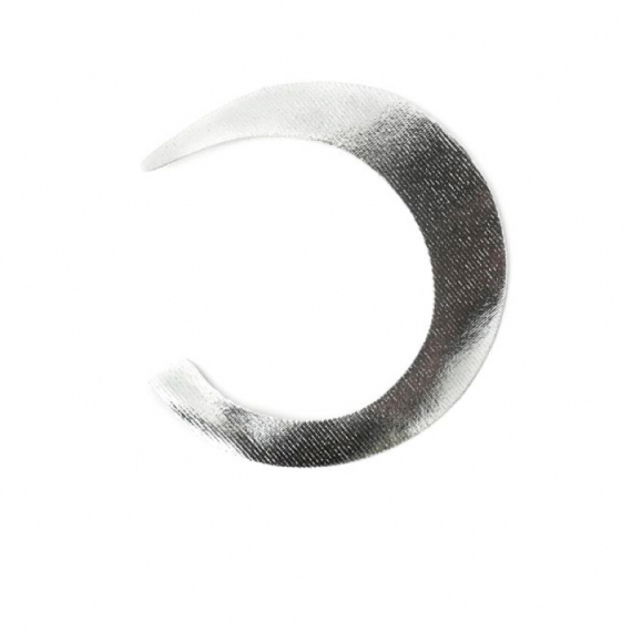 Wiggle Tails M - Silver i gruppen Kroker Og Terminal Takkel / Flue Binding / Fluebindingsmateriale / Ekstra Haler hos Sportfiskeprylar.se (F-WT1322)