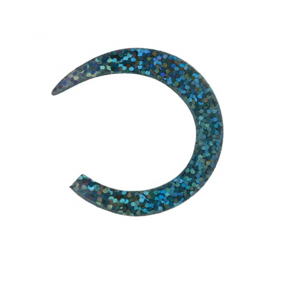 Wiggle Tails S - Holographic Black i gruppen Kroker Og Terminal Takkel / Flue Binding / Fluebindingsmateriale / Ekstra Haler hos Sportfiskeprylar.se (F-WT1416)