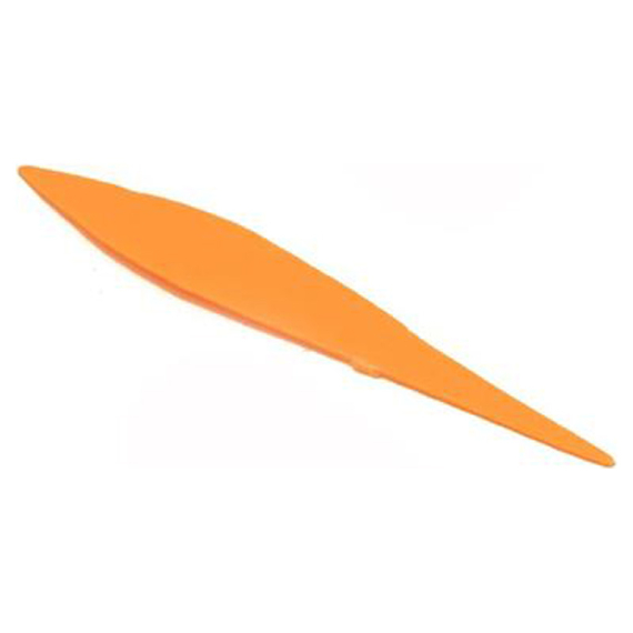 Wave Tails XXL Slim - Fluo Orange i gruppen Kroker Og Terminal Takkel / Flue Binding / Fluebindingsmateriale / Ekstra Haler hos Sportfiskeprylar.se (F-WT4305)