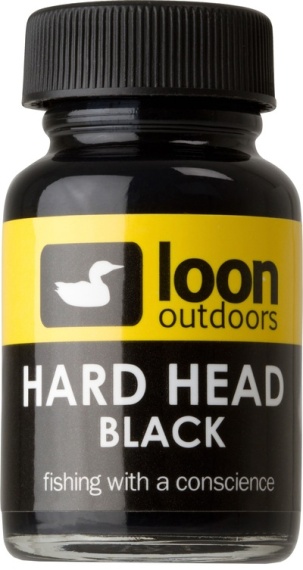 Loon Hard Head Black i gruppen Fiskemetoder / Fluefiske / Flue Binding / Fluebindingsmateriale / Diverse Kjemikalier hos Sportfiskeprylar.se (F0089)