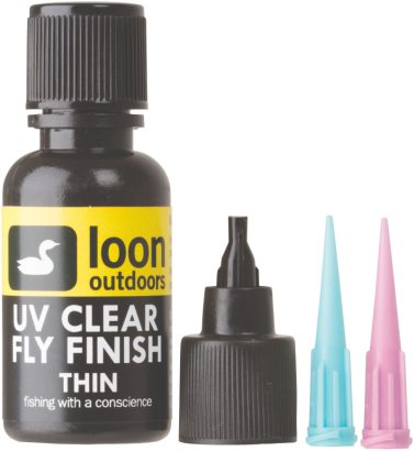 Loon UV Clear Fly Finish - Thin (1/2 oz.) i gruppen Utstyr Og Tilbehør / Superlim Og Epoxy / Uv-Lim hos Sportfiskeprylar.se (F0099)