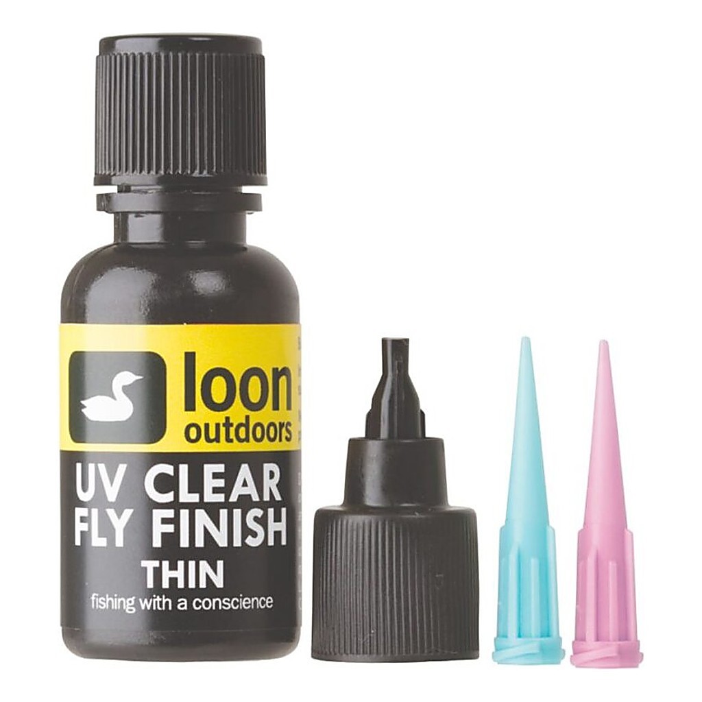 Loon UV Clear Fly Finish - Thin (1/2 oz.) i gruppen Utstyr Og Tilbehør / Superlim Og Epoxy / Uv-Lim hos Sportfiskeprylar.se (F0099)
