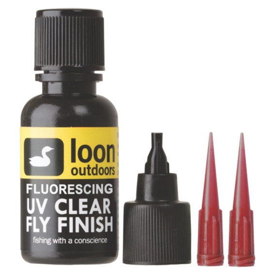 Loon UV Clear Fly Finish - Fluorescing (1/2 Oz) i gruppen Fiskemetoder / Fluefiske / Flue Binding / Fluebindingsmateriale / Diverse Kjemikalier hos Sportfiskeprylar.se (F0120)