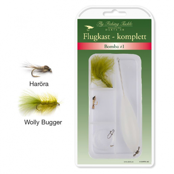 Flugkast Komplett - Bomba i gruppen Sluker / Bombarda Og Float N\' Fly / Bombarda hos Sportfiskeprylar.se (F114-001r)