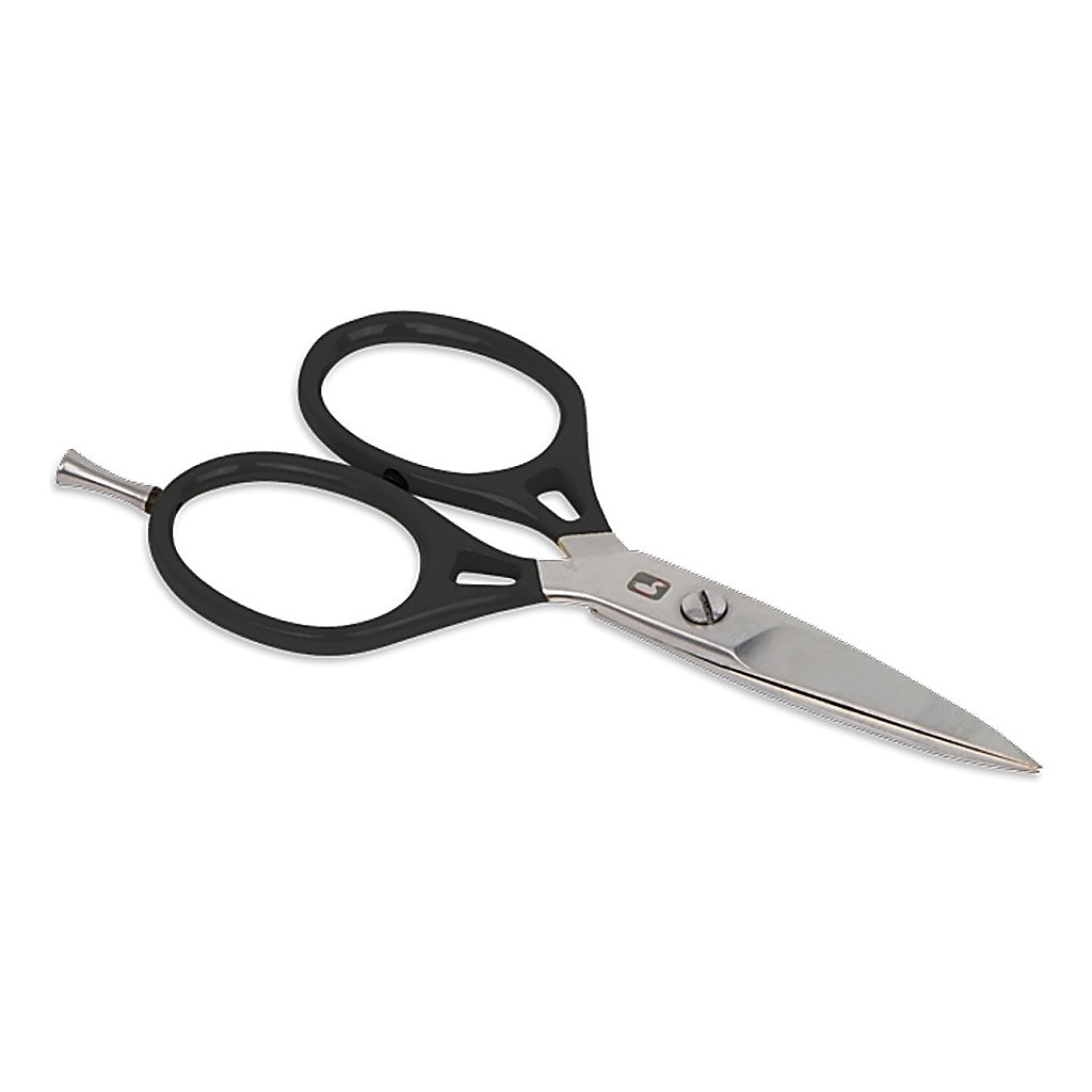 Loon Ergo Prime Scissors 5\'\' w/ Precision Peg - Black i gruppen Utstyr Og Tilbehør / Tenger Og Sakser / Linekutter Og Sakser hos Sportfiskeprylar.se (F1956)